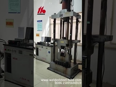 GR12 টাইটানিয়াম খাদ টিউবগুলির টান শক্তি পরীক্ষা